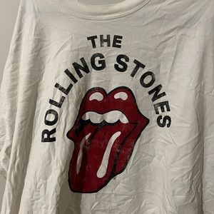 oversized rolling stones tshirt
